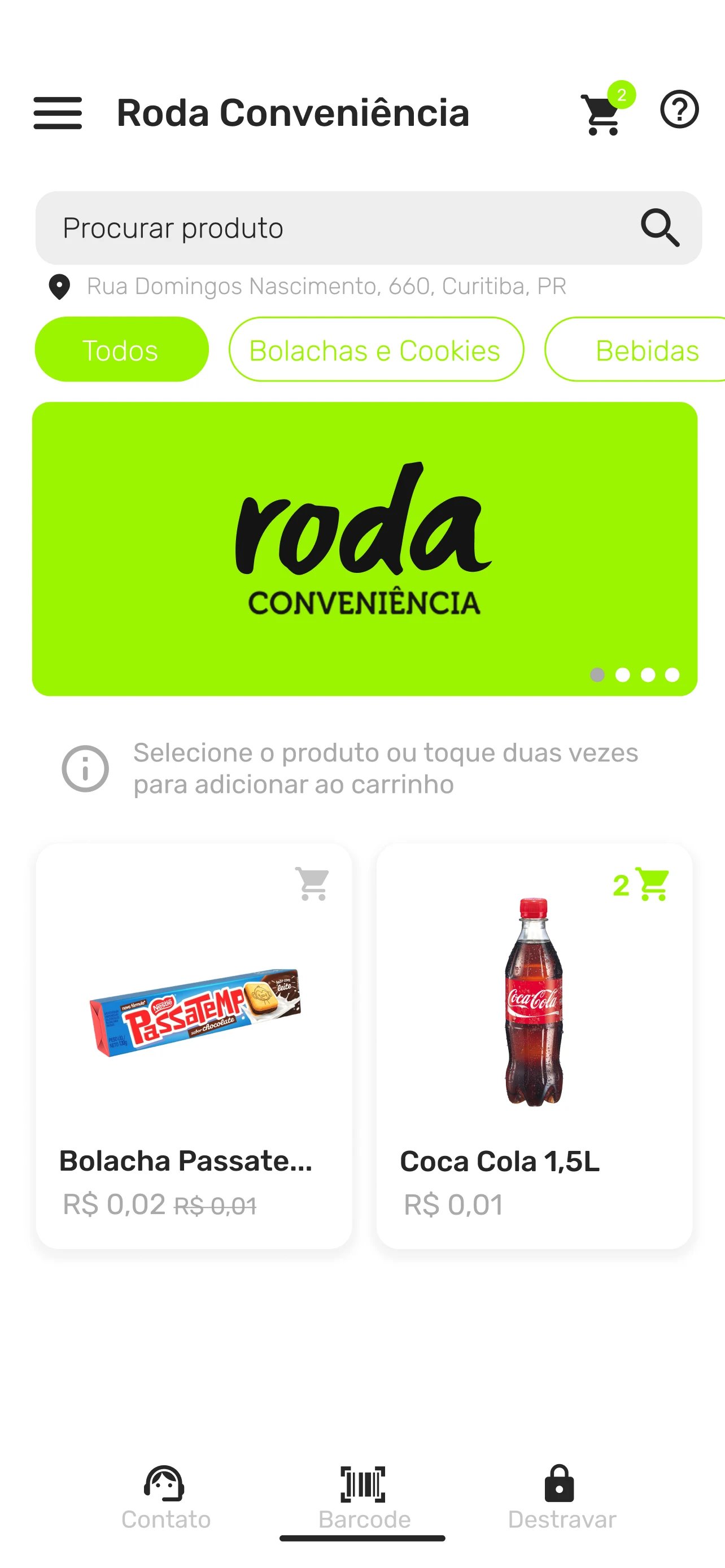 Roda Conveniência screenshot